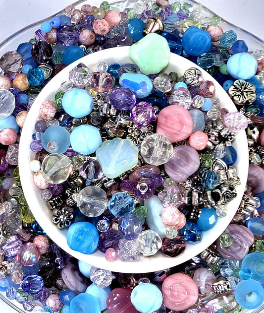 Learise Exclusive "Dreamscape Jewels" Glass Bead Soup Mix (30g Pkg)