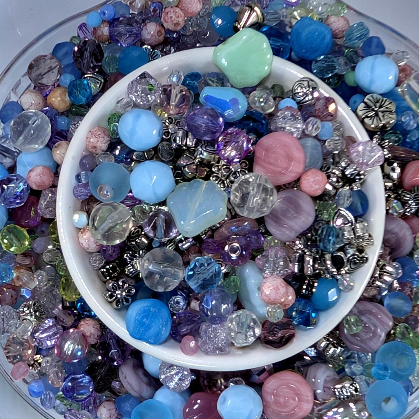Learise Exclusive "Dreamscape Jewels" Glass Bead Soup Mix (30g Pkg)