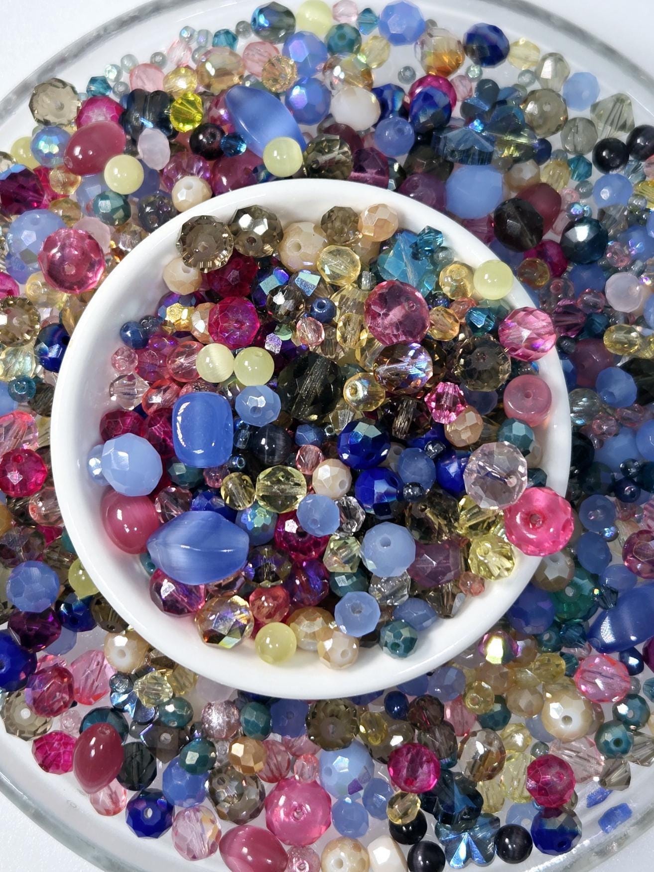 Learise Exclusive "Spring Bling" Glass Bead Soup Mix (30g Pkg)