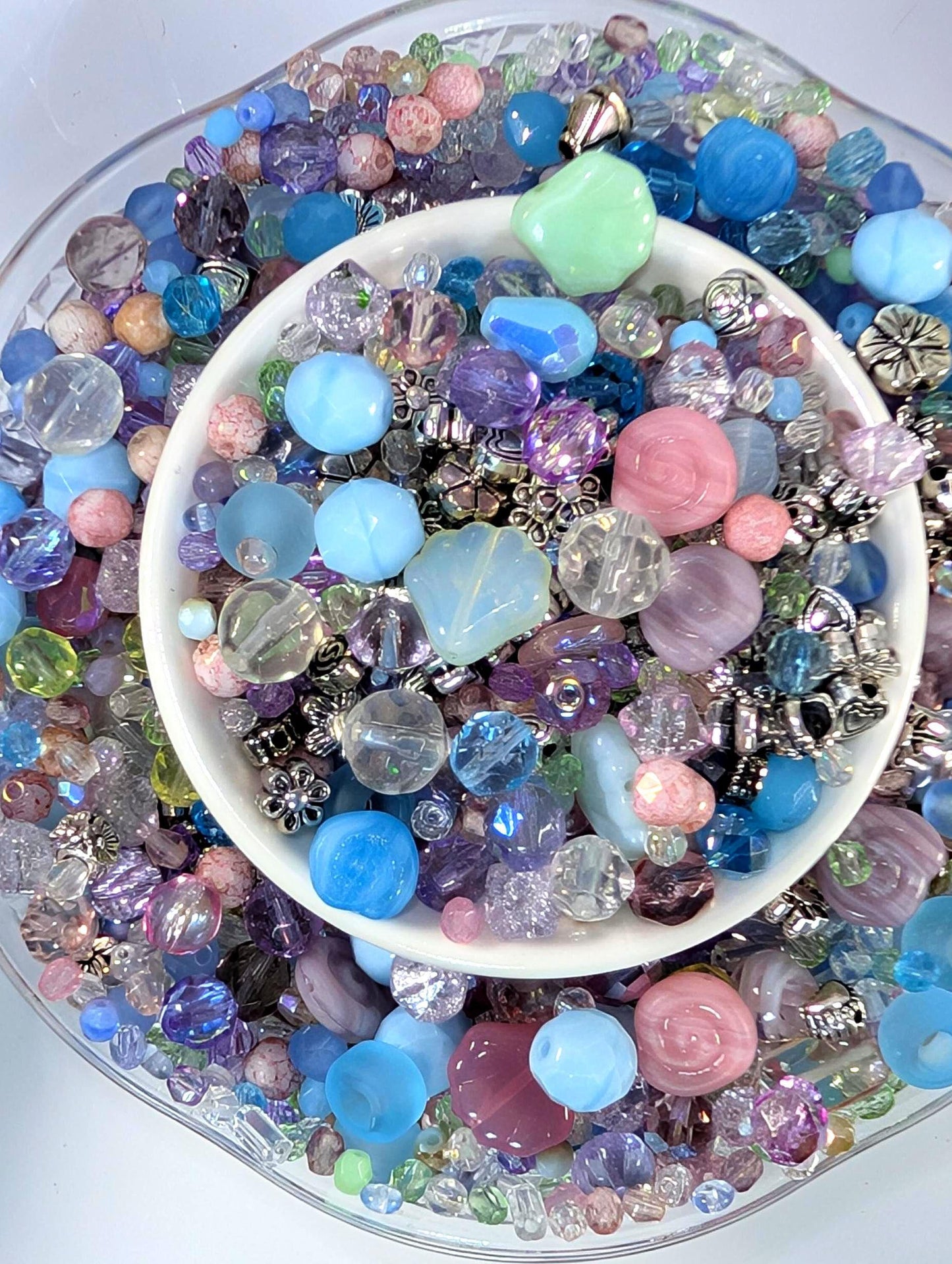 Learise Exclusive "Dreamscape Jewels" Glass Bead Soup Mix (30g Pkg)