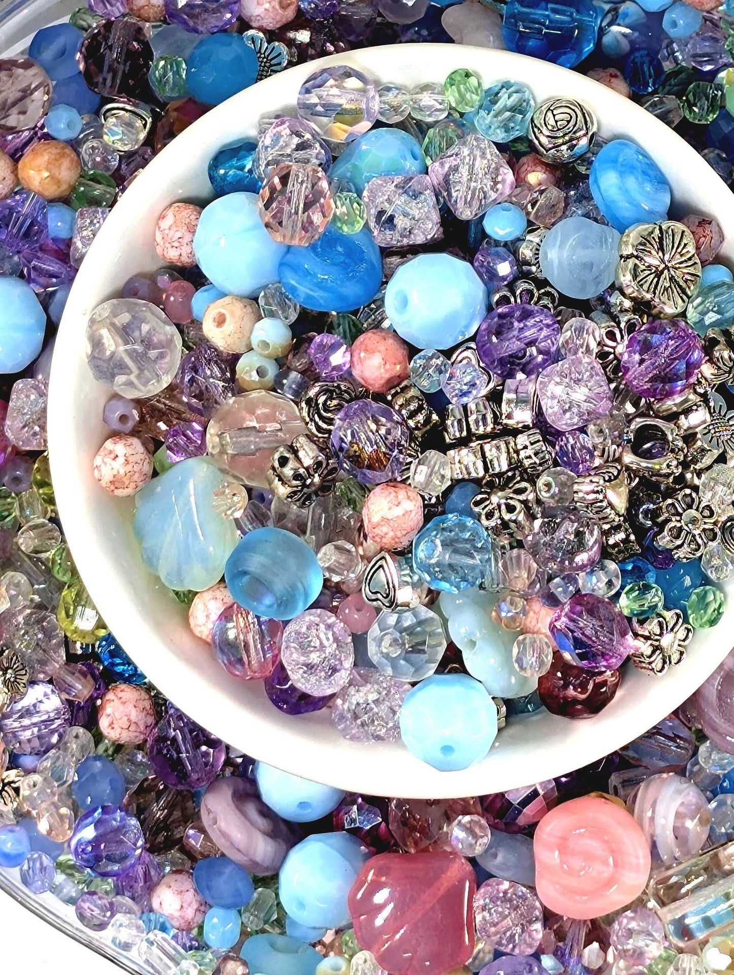 Learise Exclusive "Dreamscape Jewels" Glass Bead Soup Mix (30g Pkg)