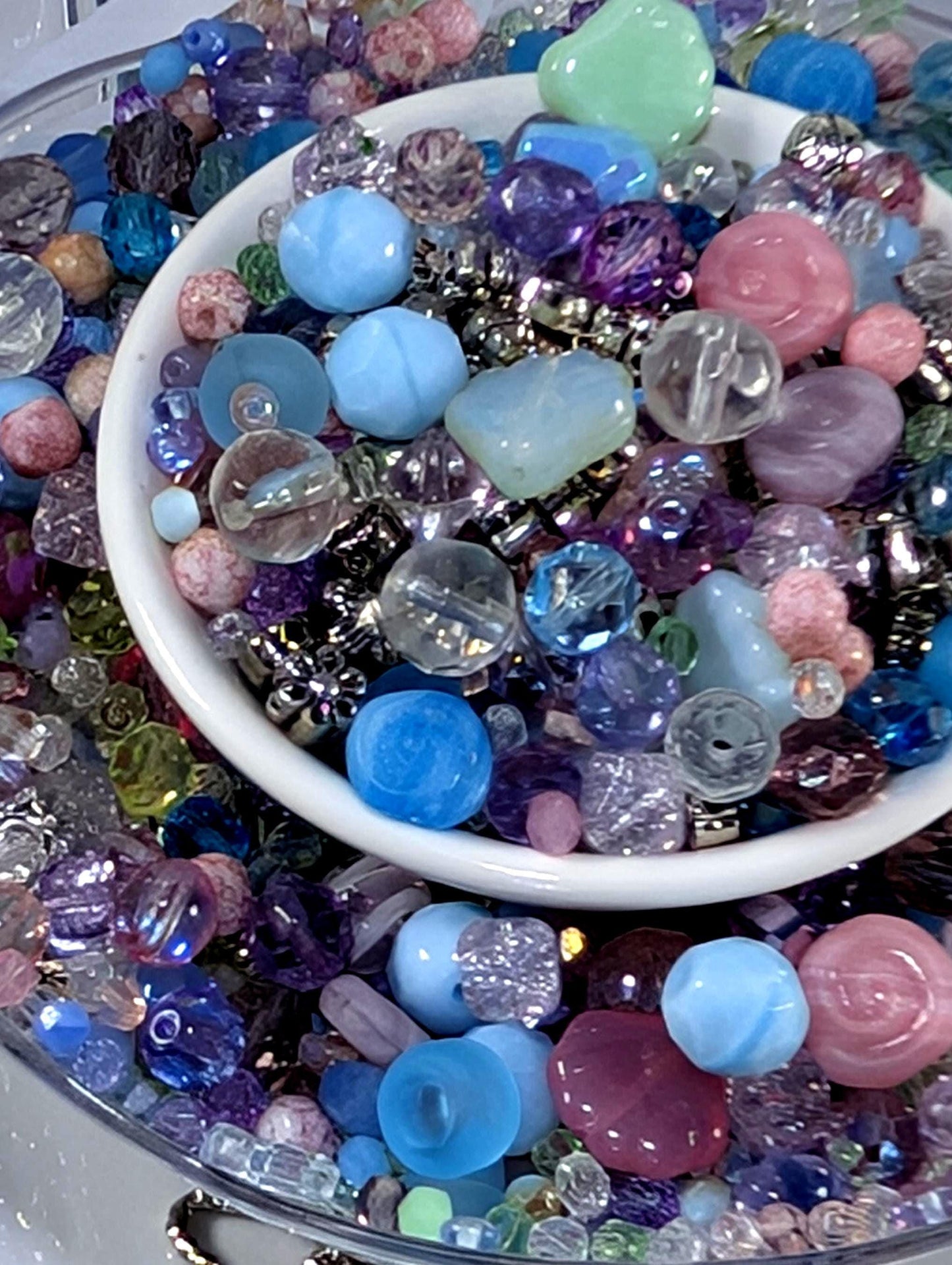 Learise Exclusive "Dreamscape Jewels" Glass Bead Soup Mix (30g Pkg)