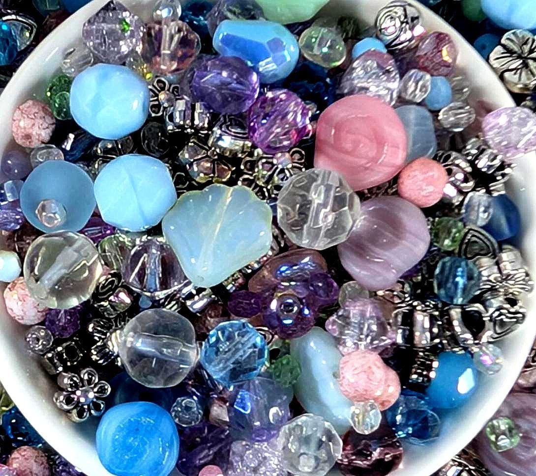 Learise Exclusive "Dreamscape Jewels" Glass Bead Soup Mix (30g Pkg)
