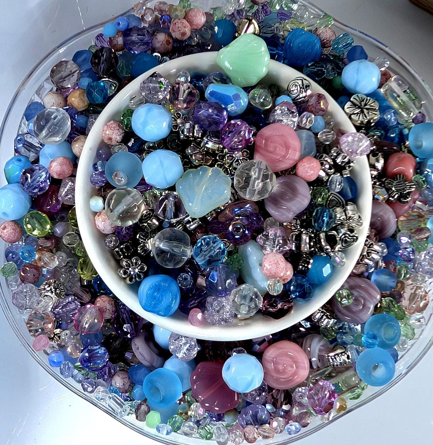 Learise Exclusive "Dreamscape Jewels" Glass Bead Soup Mix (30g Pkg)