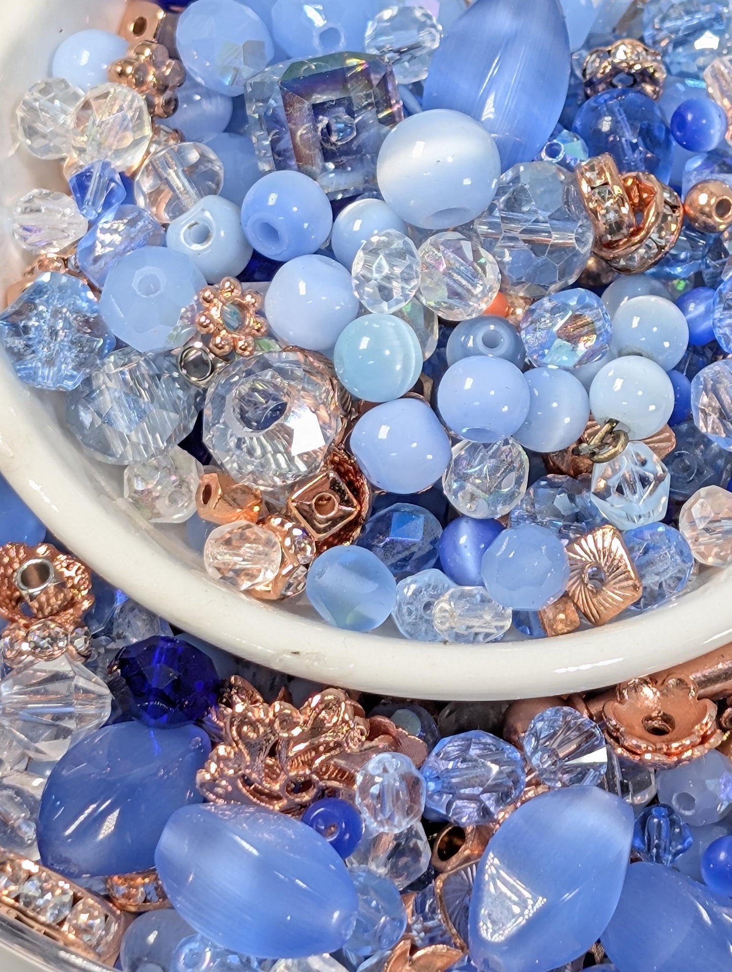 Learise Exclusive "Oxidized Ocean" Glass Bead Soup Mix (30g Pkg)