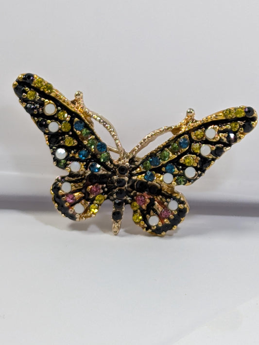 Gold Small Yellow  for DIY Bag Charm Pin Accessory or Pendant Brooch