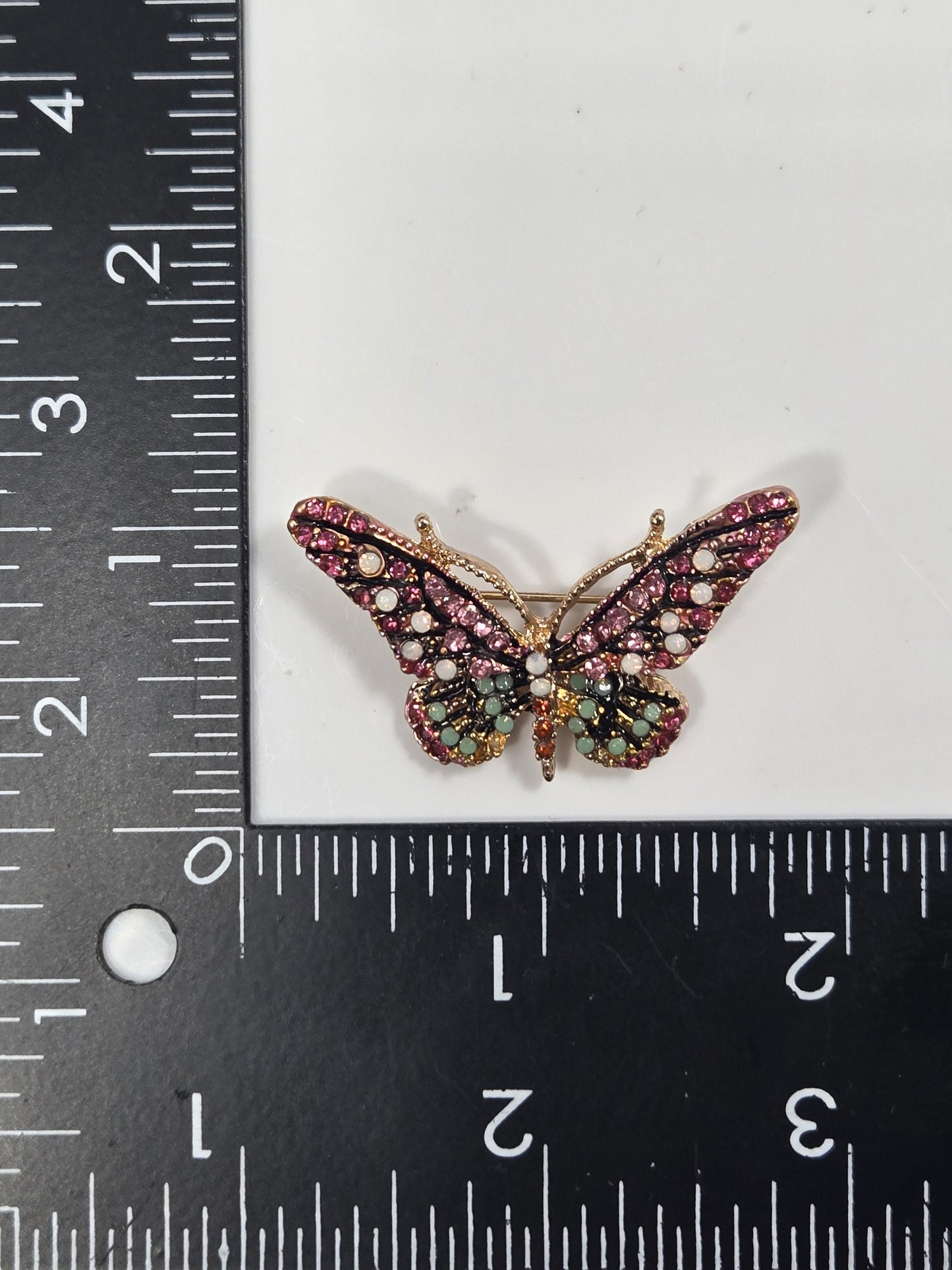 Gold Pink Mint  for DIY Bag Charm Pin Accessory or Pendant Brooch