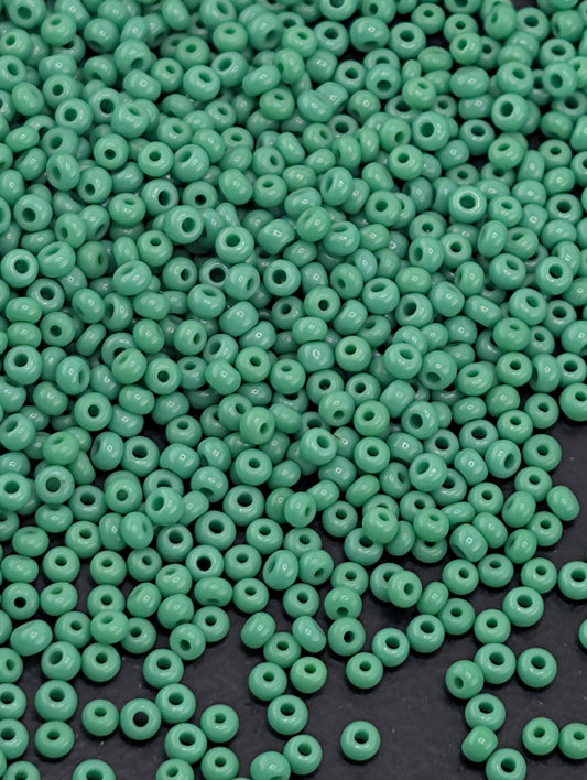 Opaque Green Size 11/0 15g pkg