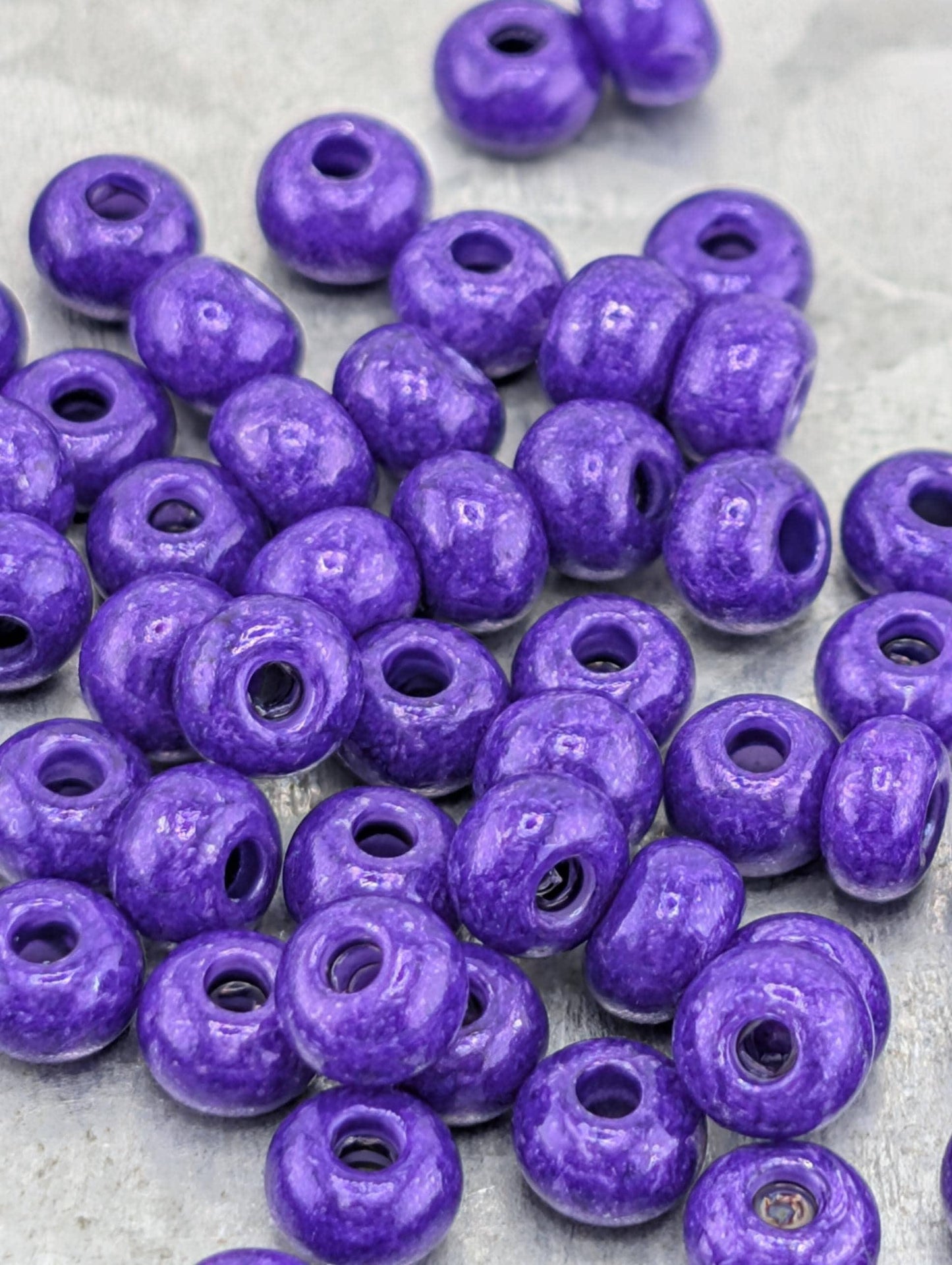 Opaque Terra Intensive Violet Size 6/0 15g pkg