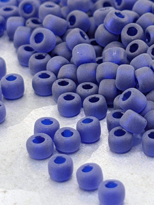 5581SB Transparent Matte Cobalt 6/0 (15g Pkg)