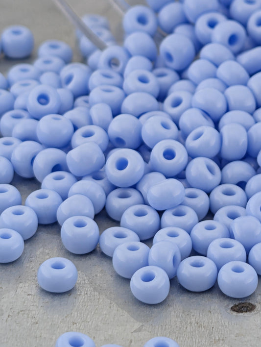 Opaque Light Blue Size 6/0 15g pkg