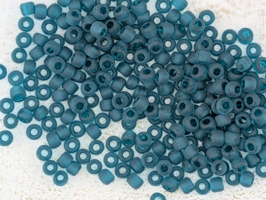 1914SB  Translucent Matte Teal Blue 11/0