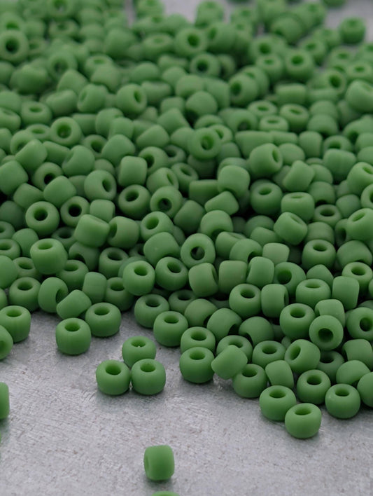 2005SB Opaque Matte Green 11/0 (15g pkg)