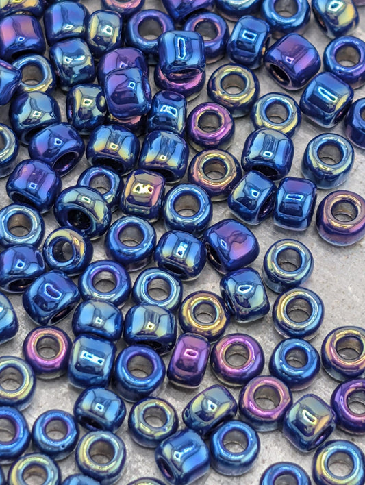 5023SB Rainbow Cobalt Japanese Seed Beads: Size 8/0 DIY Jewelry Supplies