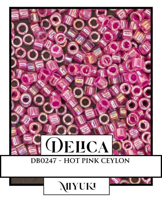 DB0247-Miyuki Delica 11/0:0 (7 gram pkg ~1400 Pcs)
