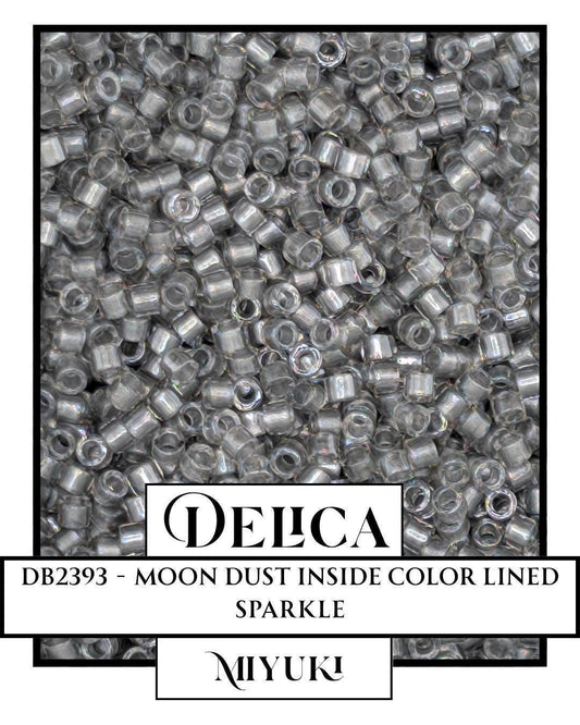 DB2393-Miyuki Delica 11/0:Moon Dust ICL (D) (7 gram pkg ~1400 Pcs)