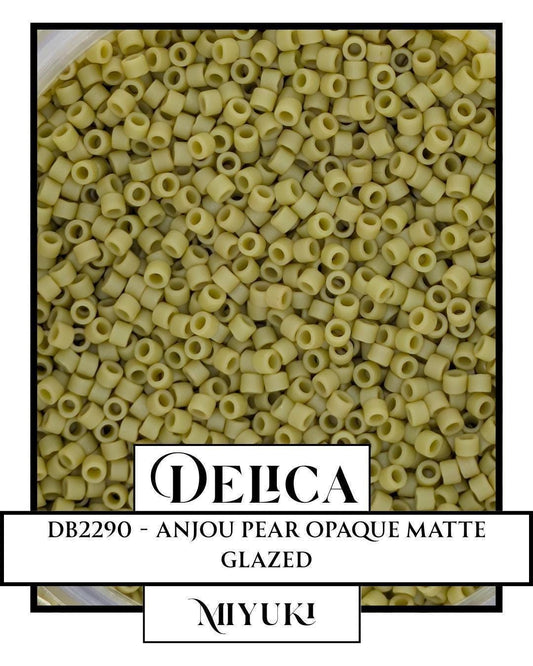 DB2290-Miyuki Delica 11/0:Anjou Pear O/MA/GL (7 gram pkg ~1400 Pcs)
