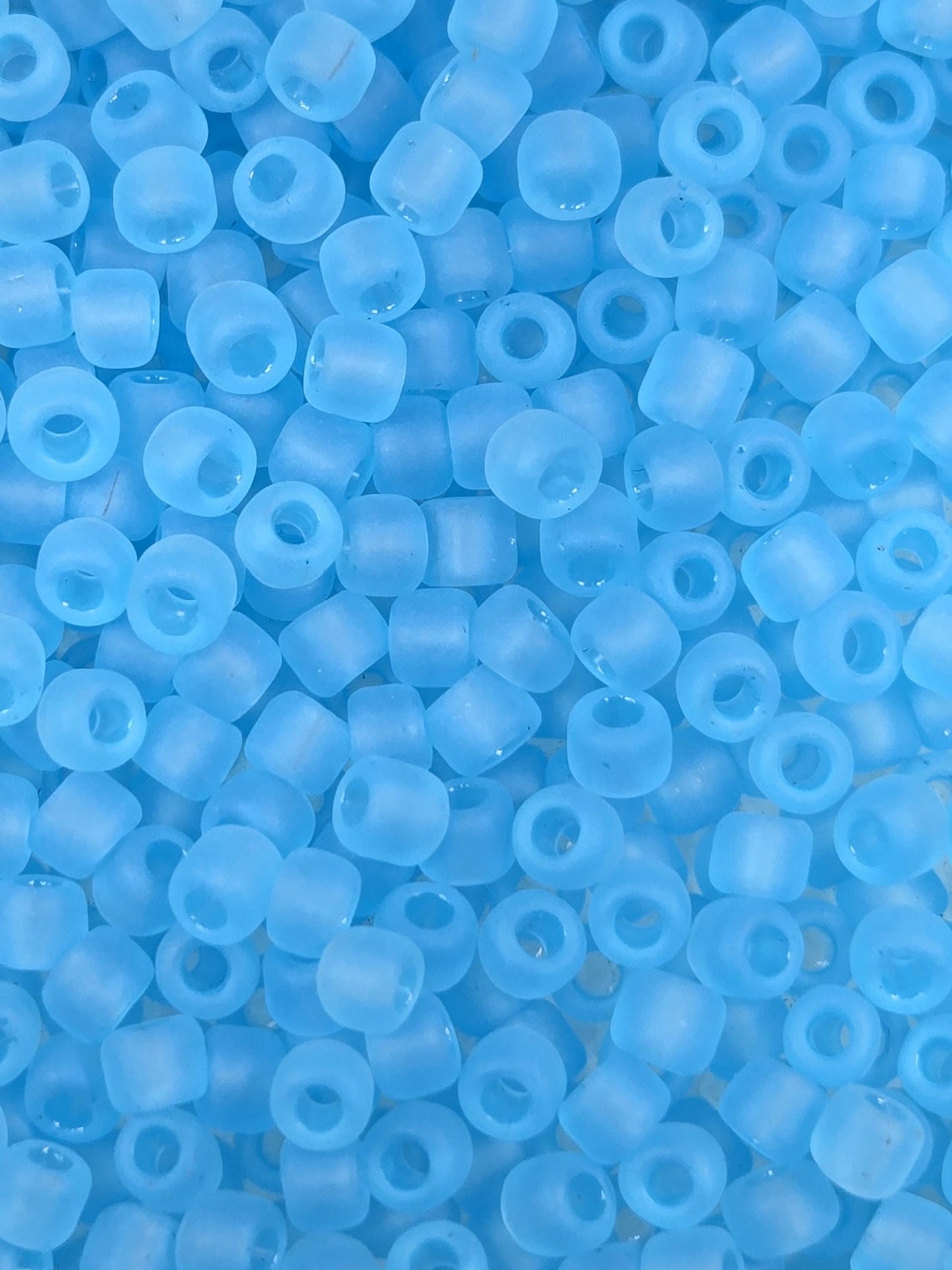 Light Blue Japanese Seed Beads: Size 6/0 Matsuno (MGB) (15g Pkg)