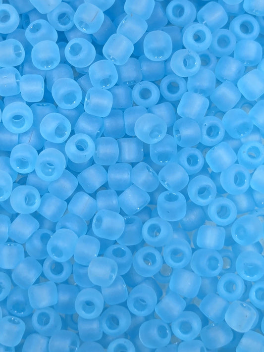 Light Blue Japanese Seed Beads: Size 6/0 Matsuno (MGB) (15g Pkg)