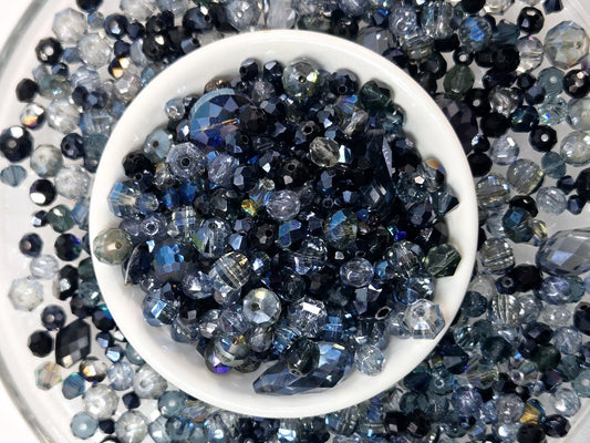Learise Exclusive "Rainy Day" Glass Bead Soup Mix (30g Pkg)