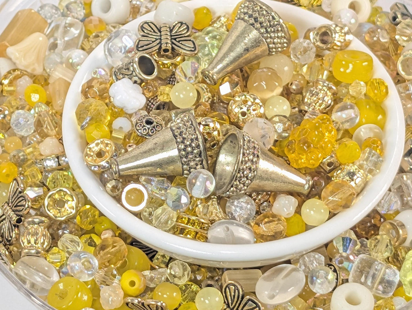 Learise Exclusive "Sunny Sundays" Glass Bead Soup Mix (30g Pkg)