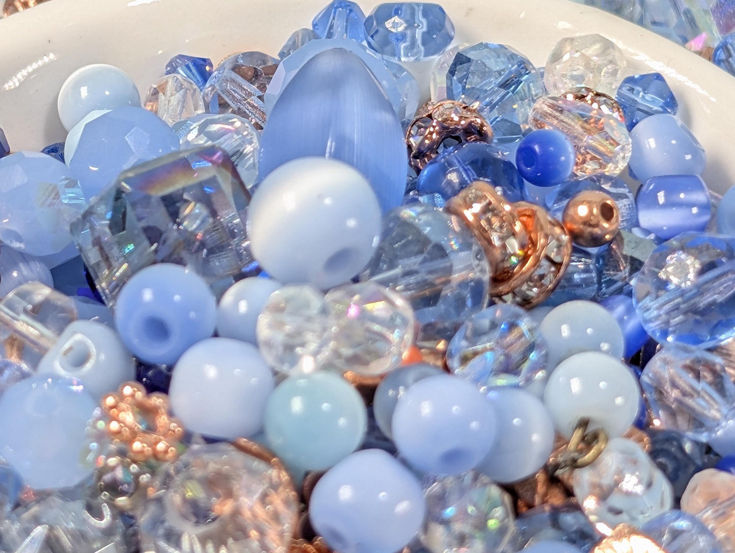 Learise Exclusive "Oxidized Ocean" Glass Bead Soup Mix (30g Pkg)