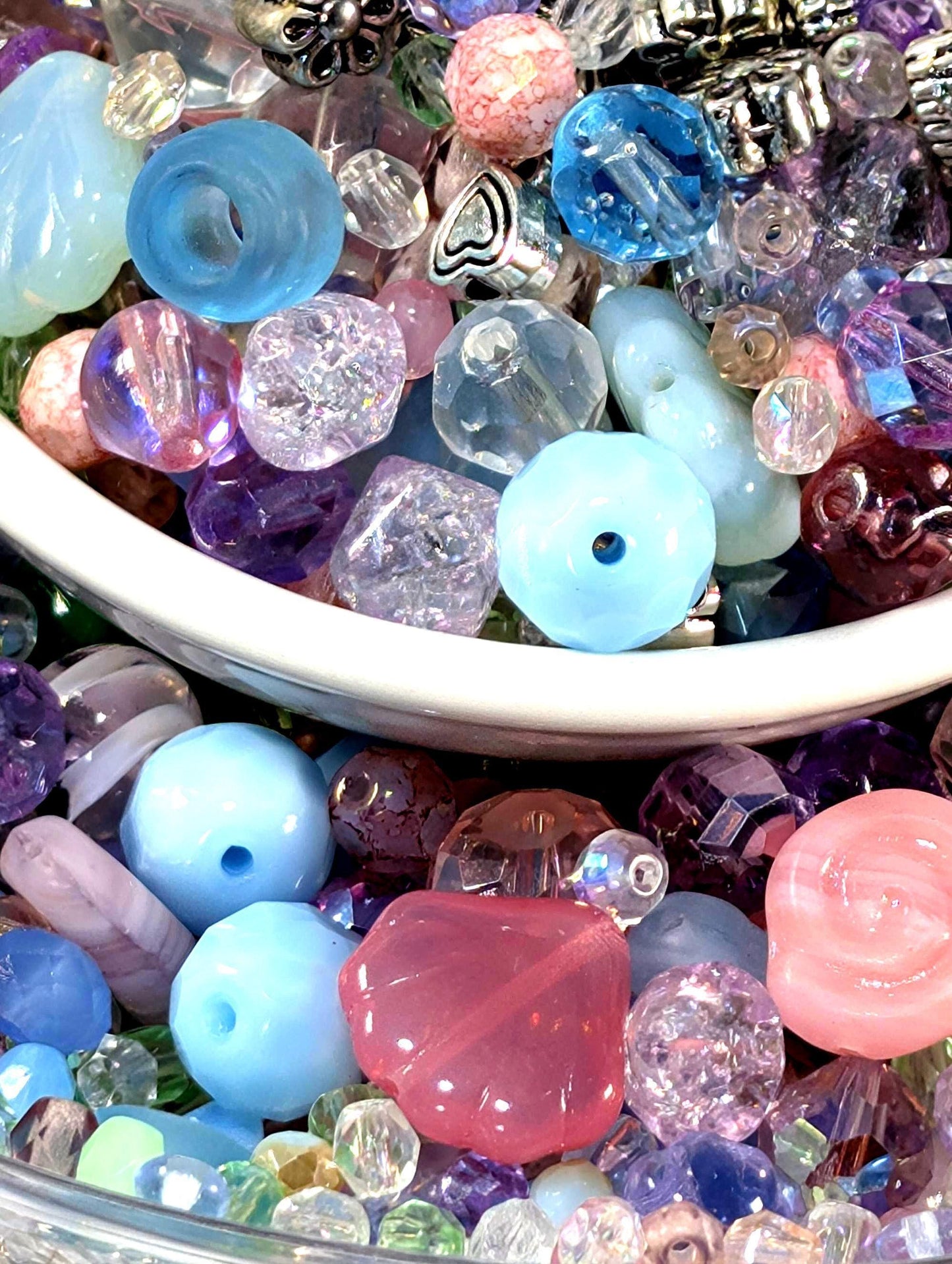 Learise Exclusive "Dreamscape Jewels" Glass Bead Soup Mix (30g Pkg)
