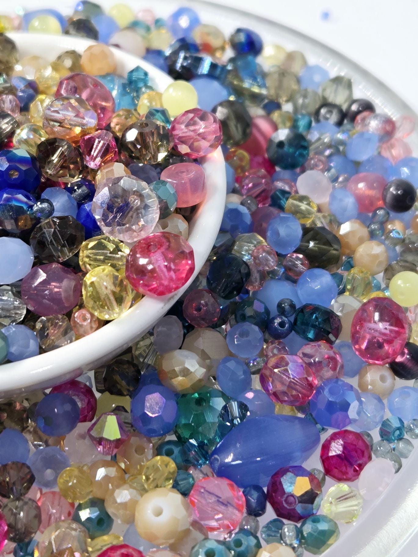 Learise Exclusive "Spring Bling" Glass Bead Soup Mix (30g Pkg)