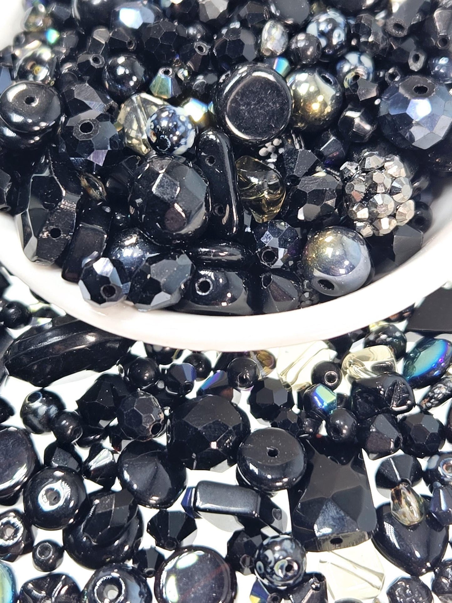 Learise Exclusive "Little Black Dress" Glass Bead Soup Mix (30g Pkg)