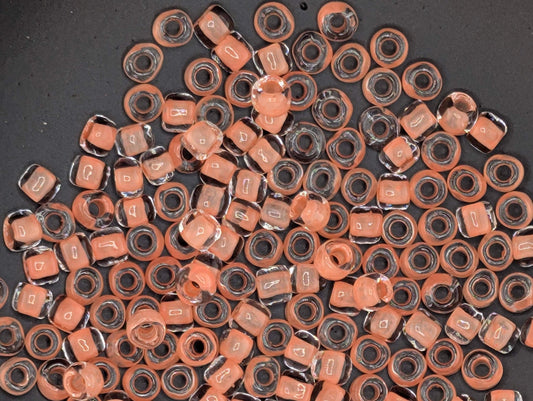 5326SB Transparent Inside Color Tangerine 6/0 (15g Pkg)