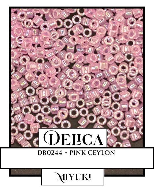 DB0244-Miyuki Delica 11/0:0 (7 gram pkg ~1400 Pcs)