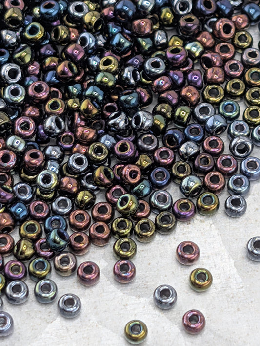 Opaque Blue Iris  | Preciosa Ornela Seed Beads | Size 10/0 | 15g Pkg  ~1425 pcs