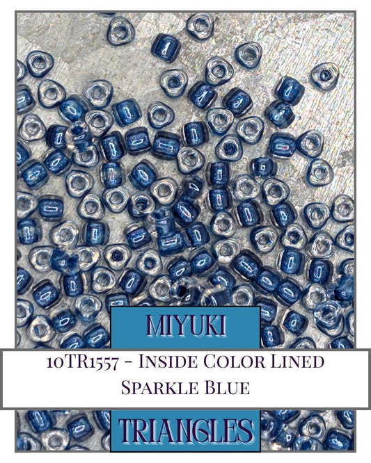 10TR1557-Miyuki Triangle Beads:0 (10g pkg)