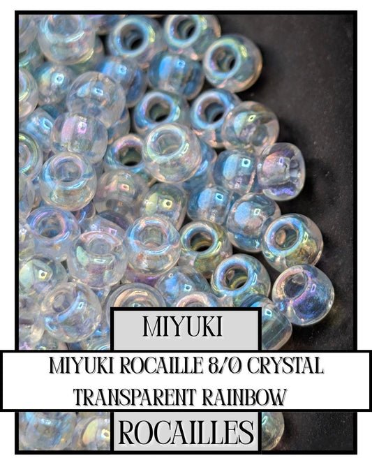 Miyuki Rocaille 8/0 | Crystal T/R