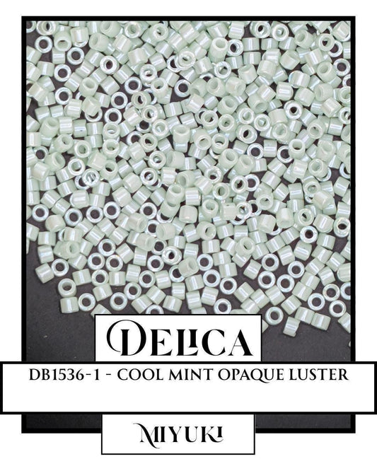 DB1536-Miyuki Delica 11/0:0 (7 gram pkg ~1400 Pcs)