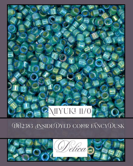 DB2381-Miyuki Delica 11/0:Shamrock ICL/R (D) (7 gram pkg ~1400 Pcs)