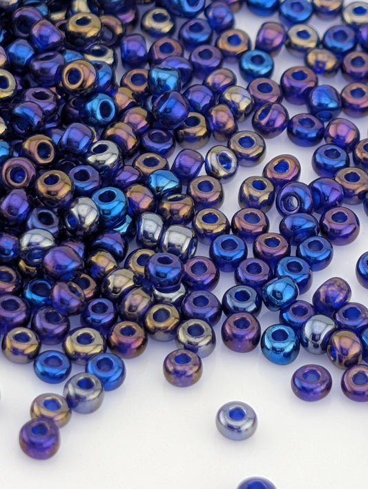 Opaque Purple Iris  | Preciosa Ornela Seed Beads | Size 10/0 | 15g Pkg  ~1425 pcs