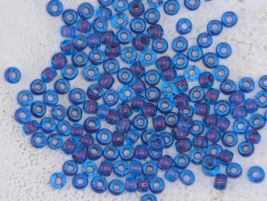 5389SB Translucent Inside Color Blue Fuchsia 6/0 (15g Pkg)