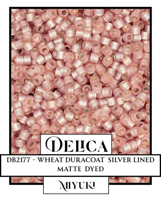 DB2177-Miyuki Delica 11/0:Wheat DC SL MA (D) (7 gram pkg ~1400 Pcs)
