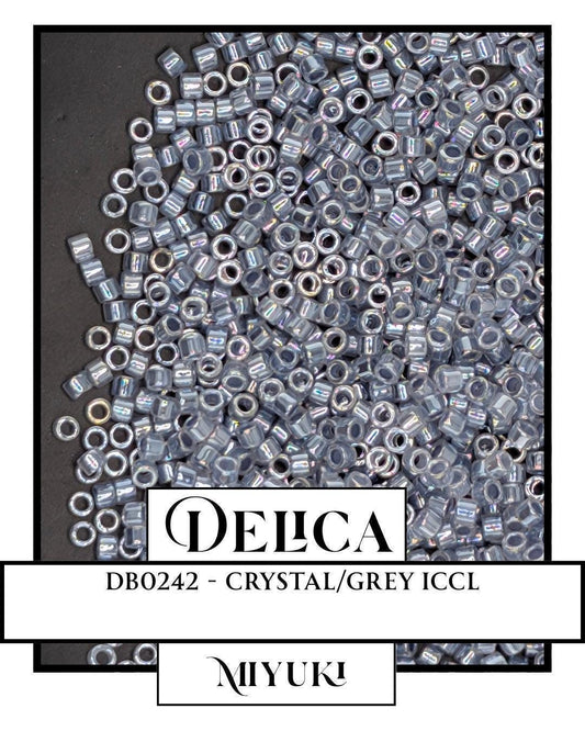 DB0242-Miyuki Delica 11/0:0 (7 gram pkg ~1400 Pcs)