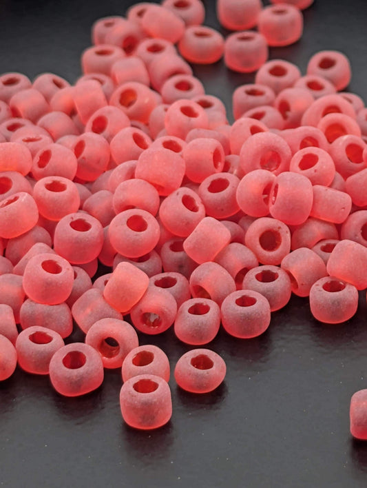 5560SB Transparent Matte Red 6/0 (15g Pkg)