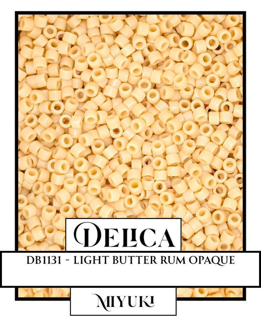 DB1131-Miyuki Delica 11/0:Light Butter Rum O (7 gram pkg ~1400 Pcs)