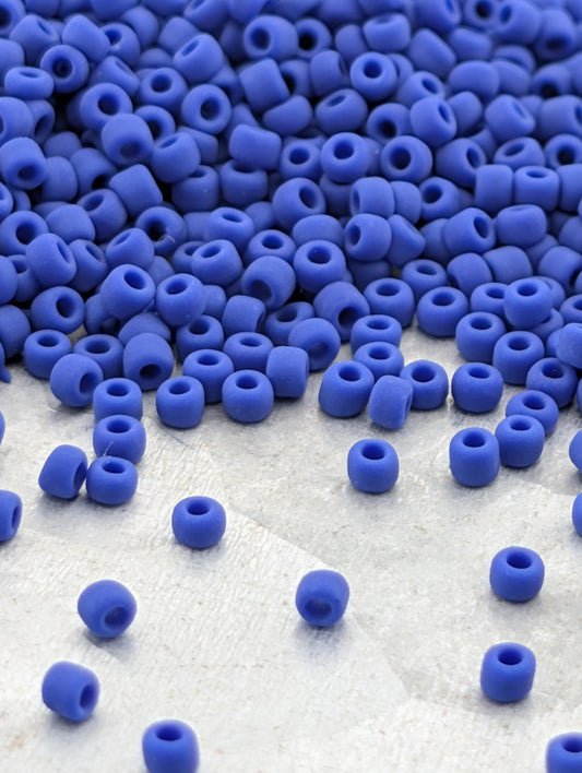 1987SB Opaque Matte Dark Blue 11/0 (15g pkg)