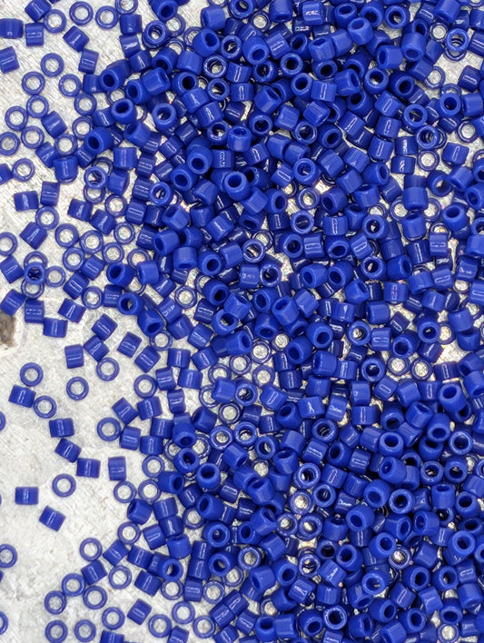 DB0756-Miyuki Delica 11/0:Cobalt Blue O/MA (7 gram pkg ~1400 Pcs)