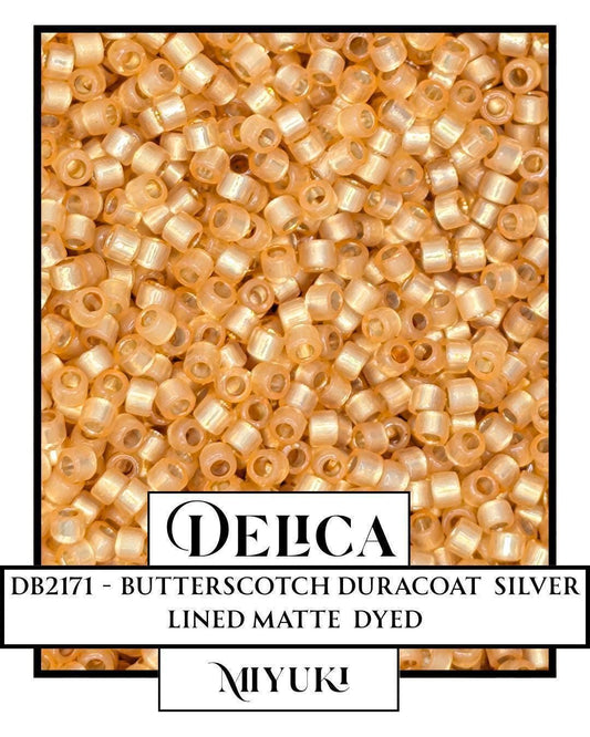 DB2171-Miyuki Delica 11/0:Butterscotch DC SL MA (D) (7 gram pkg ~1400 Pcs)