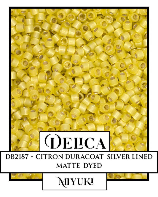 DB2187-Miyuki Delica 11/0:Citron DC SL MA (D) (7 gram pkg ~1400 Pcs)