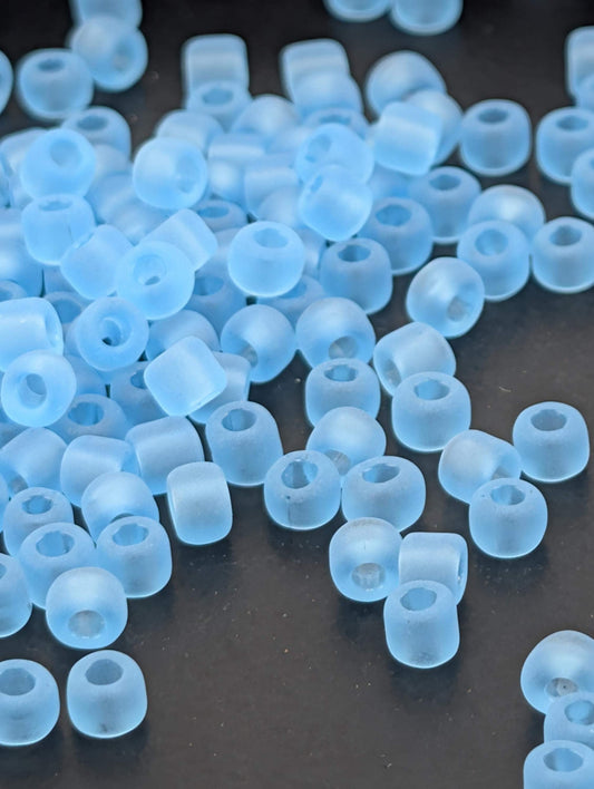 5590SB Transparent Matte Aqua 6/0 (15g Pkg)